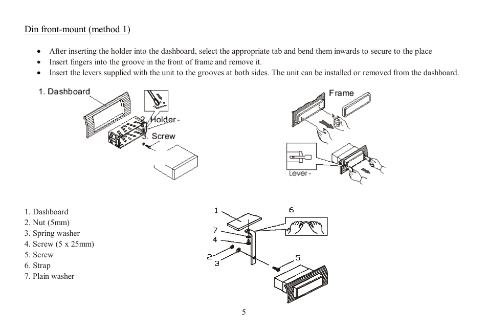 Hyundai H-CDM8048 User Manual | Page 5 / 39