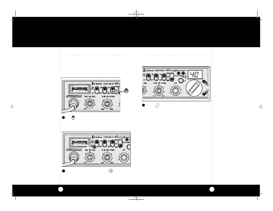 Operation | Cobra Electronics 25 WX NW ST User Manual | Page 5 / 22