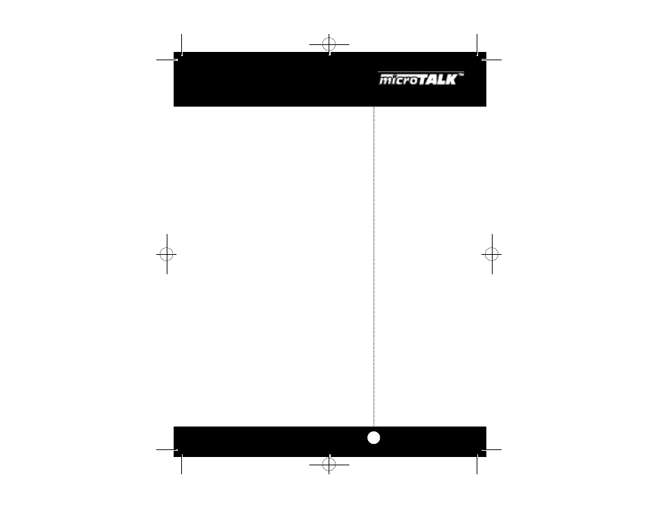 Cobra Electronics microTalk Professional 2-Way Radio User Manual | 29 pages