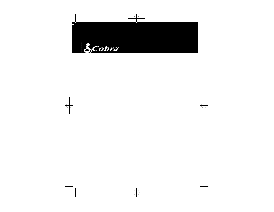 Nothing comes close to a co b ra | Cobra Electronics microTalk Professional 2-Way Radio User Manual | Page 25 / 29