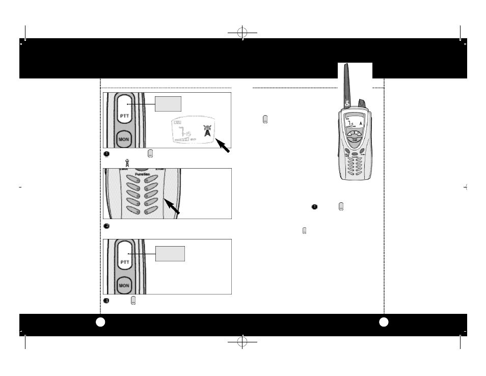 Operation | Cobra Electronics microTalk Professional 2-Way Radio User Manual | Page 6 / 29
