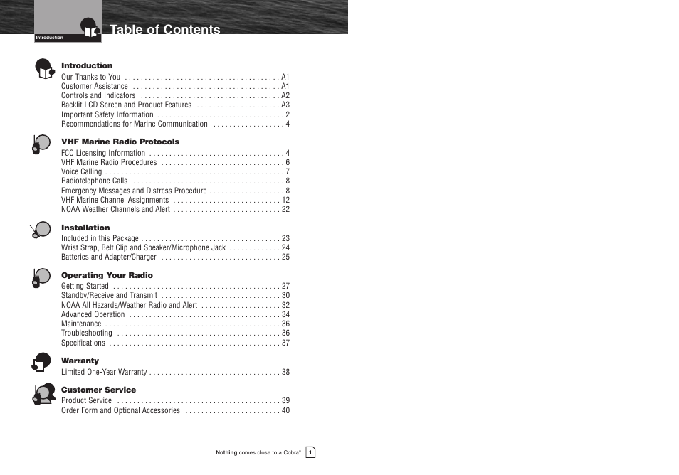 Cobra Electronics MR HH90 VP User Manual | Page 3 / 23