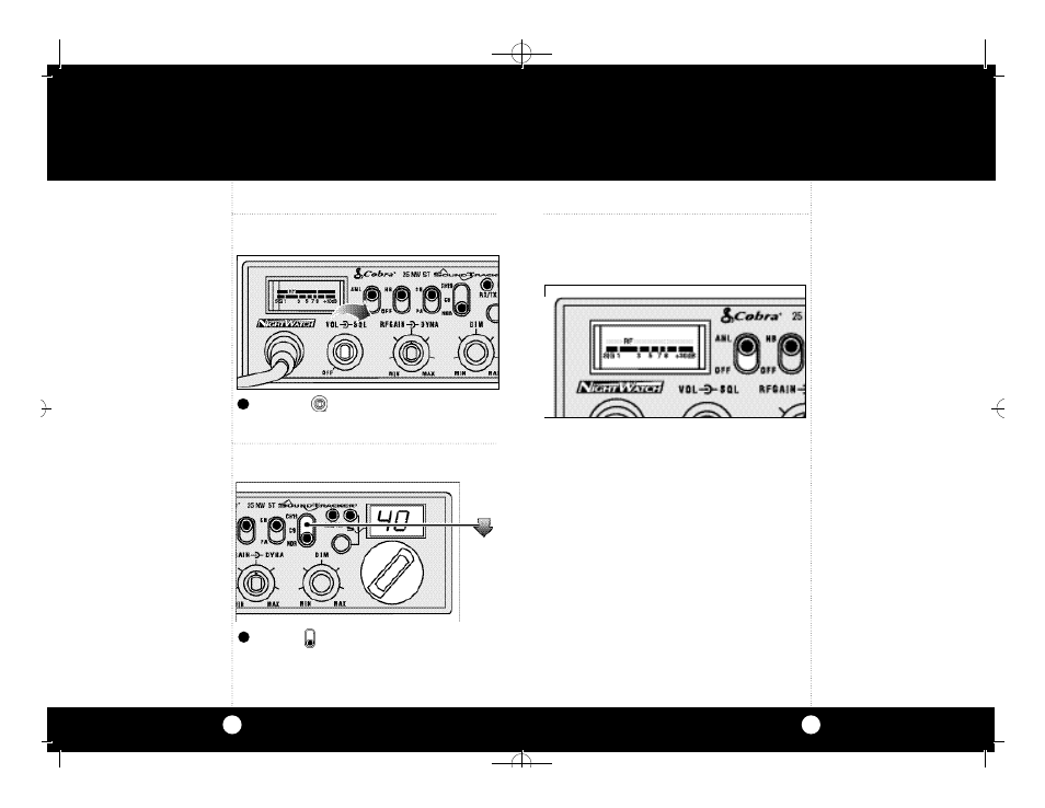 Operation | Cobra Electronics Cobra 25 NW ST User Manual | Page 6 / 22