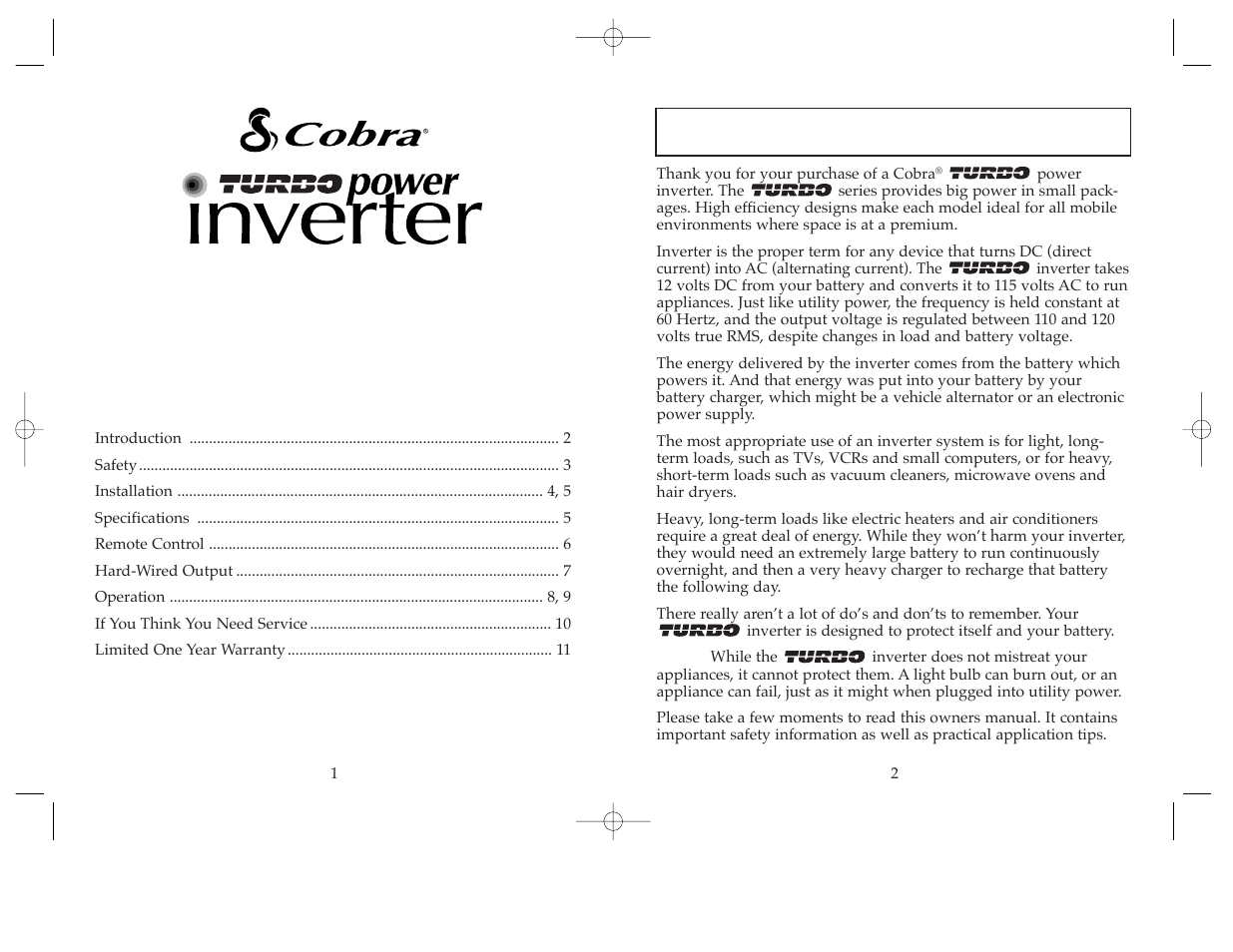 Cobra Electronics ROAD WARRIOR User Manual | Page 2 / 8