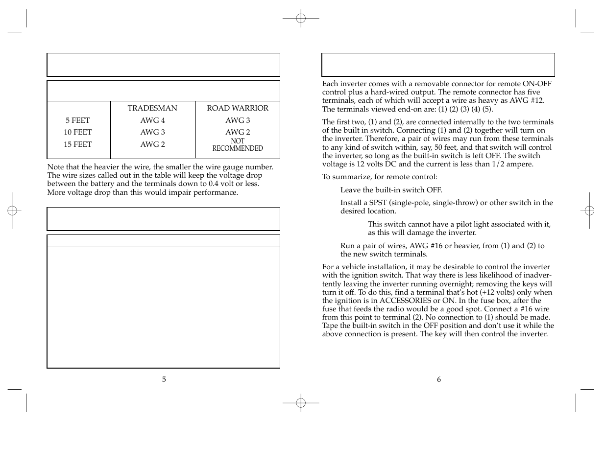 Remote control, Installation (continued), Specifications | Cobra Electronics ROAD WARRIOR User Manual | Page 4 / 8
