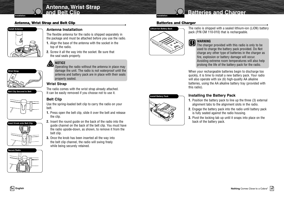 Cobra Electronics MR HH425LI VP User Manual | Page 21 / 42