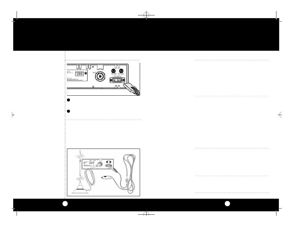 Temporary mobile set-up, How your cb can serve you | Cobra Electronics 148 NW ST User Manual | Page 14 / 23