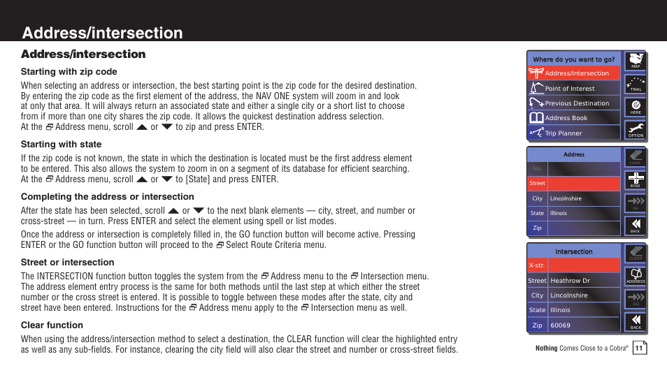 Cobra Electronics 2750 User Manual | Page 11 / 24
