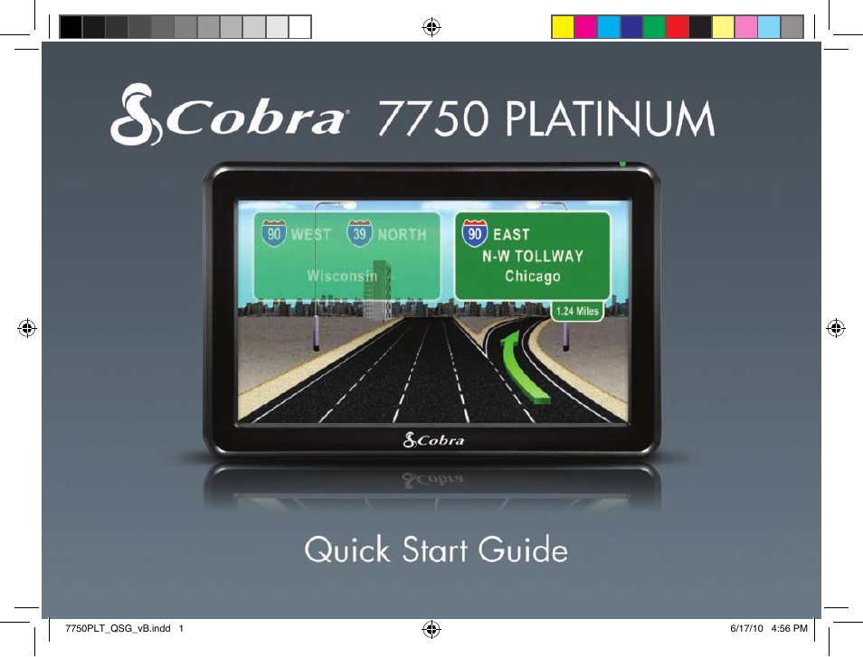Cobra Electronics PLATINUM 7750 User Manual | 8 pages