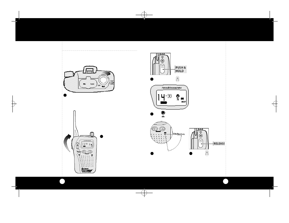 Operation, Talking to another party | Cobra Electronics MicroTalk User Manual | Page 7 / 31