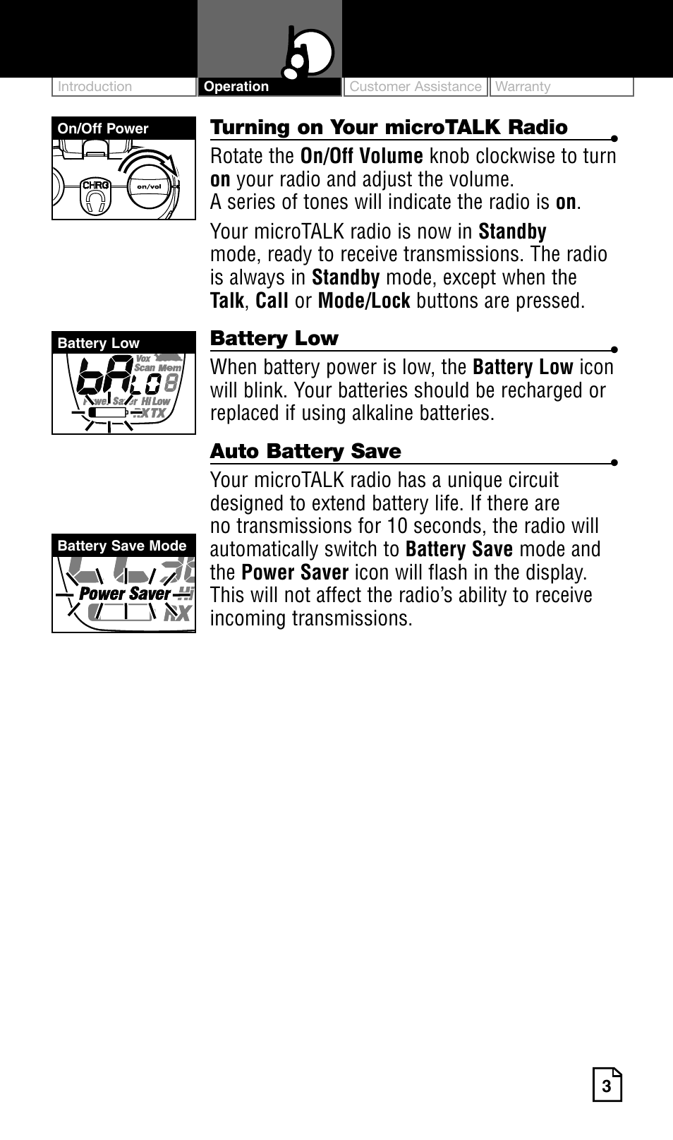 Cobra Electronics Two-Way Radio User Manual | Page 9 / 30