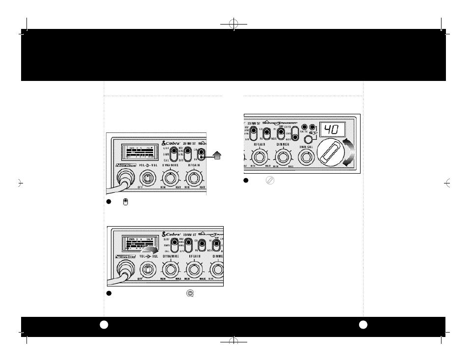 Operation | Cobra Electronics 29NW ST User Manual | Page 5 / 24