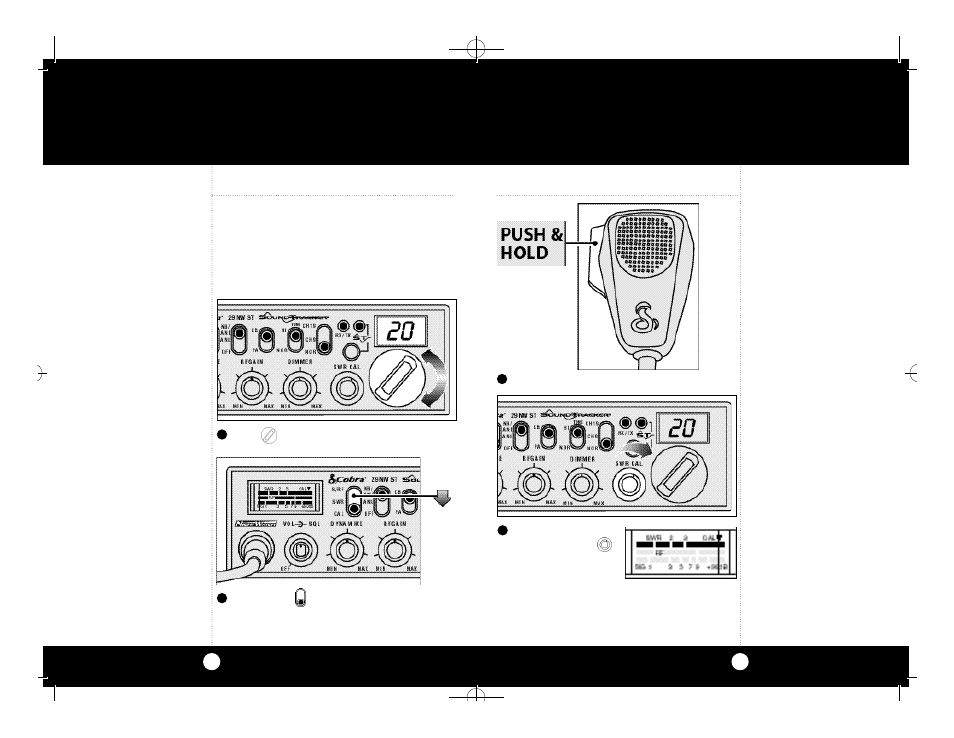 Operation | Cobra Electronics 29NW ST User Manual | Page 6 / 24