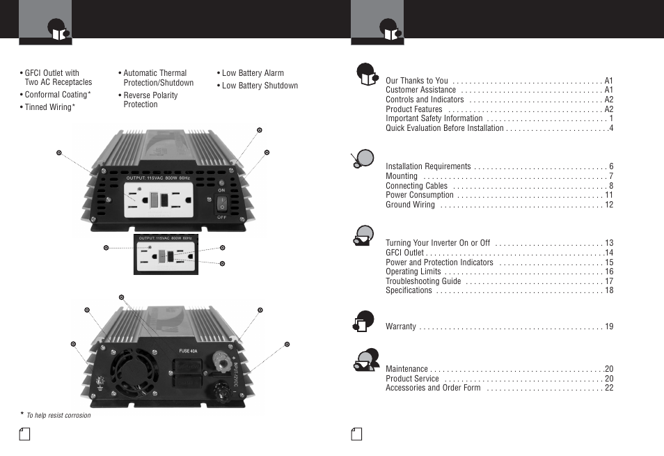 Cobra Electronics CPI M800 User Manual | Page 2 / 14