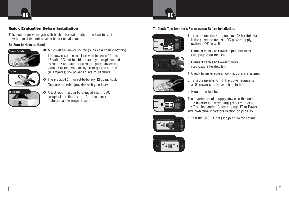 Quick evaluation before installation | Cobra Electronics CPI M800 User Manual | Page 5 / 14