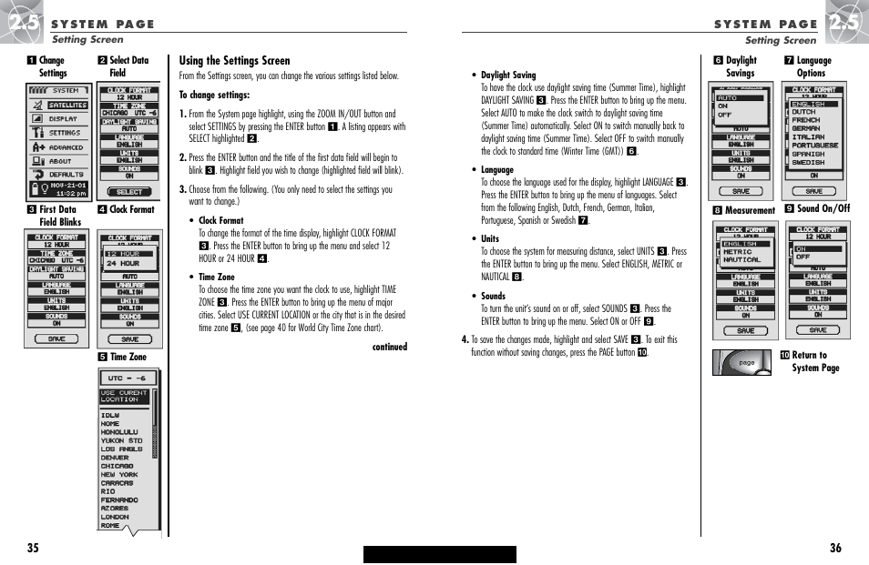 Cobra Electronics GPS 100 User Manual | Page 21 / 28