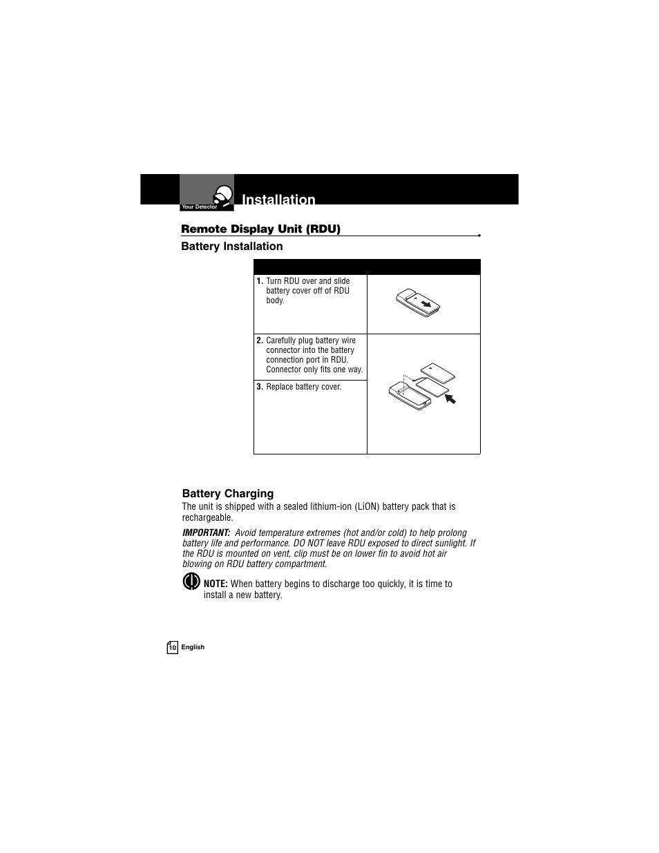 Installation | Cobra Electronics INTELLILINK XRS R9G User Manual | Page 14 / 49