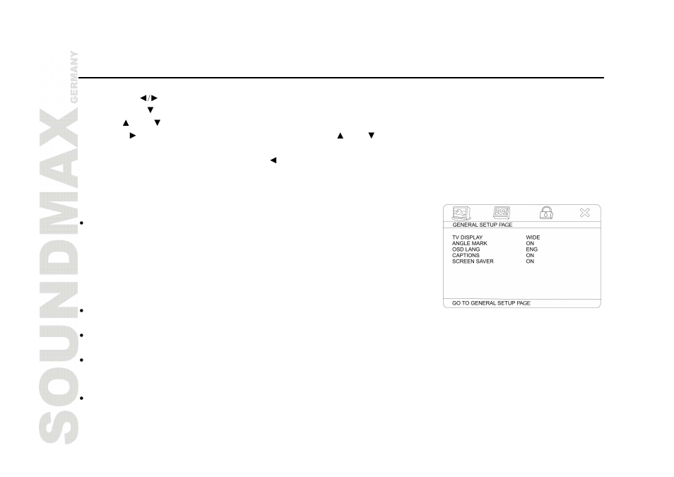 Dvd setup menu | SoundMax SM-CMMD7000 User Manual | Page 26 / 84