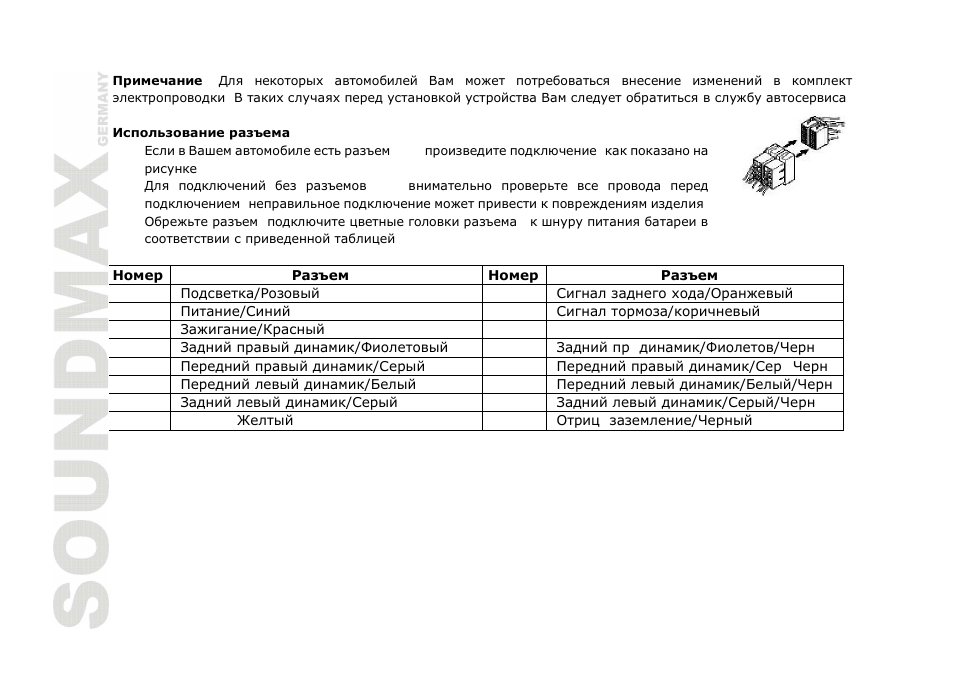 SoundMax SM-CMMD7000 User Manual | Page 48 / 84