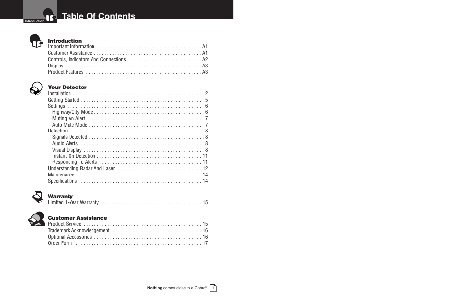 Cobra Electronics ESD 7000 User Manual | Page 3 / 11