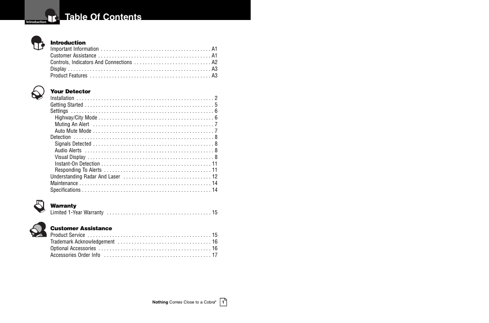 Cobra Electronics ESD 7400 User Manual | Page 2 / 10