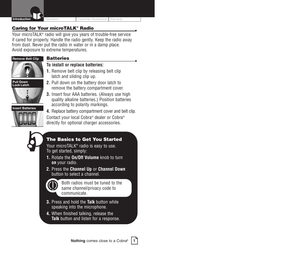 Cobra Electronics PR3000DXC User Manual | Page 5 / 15