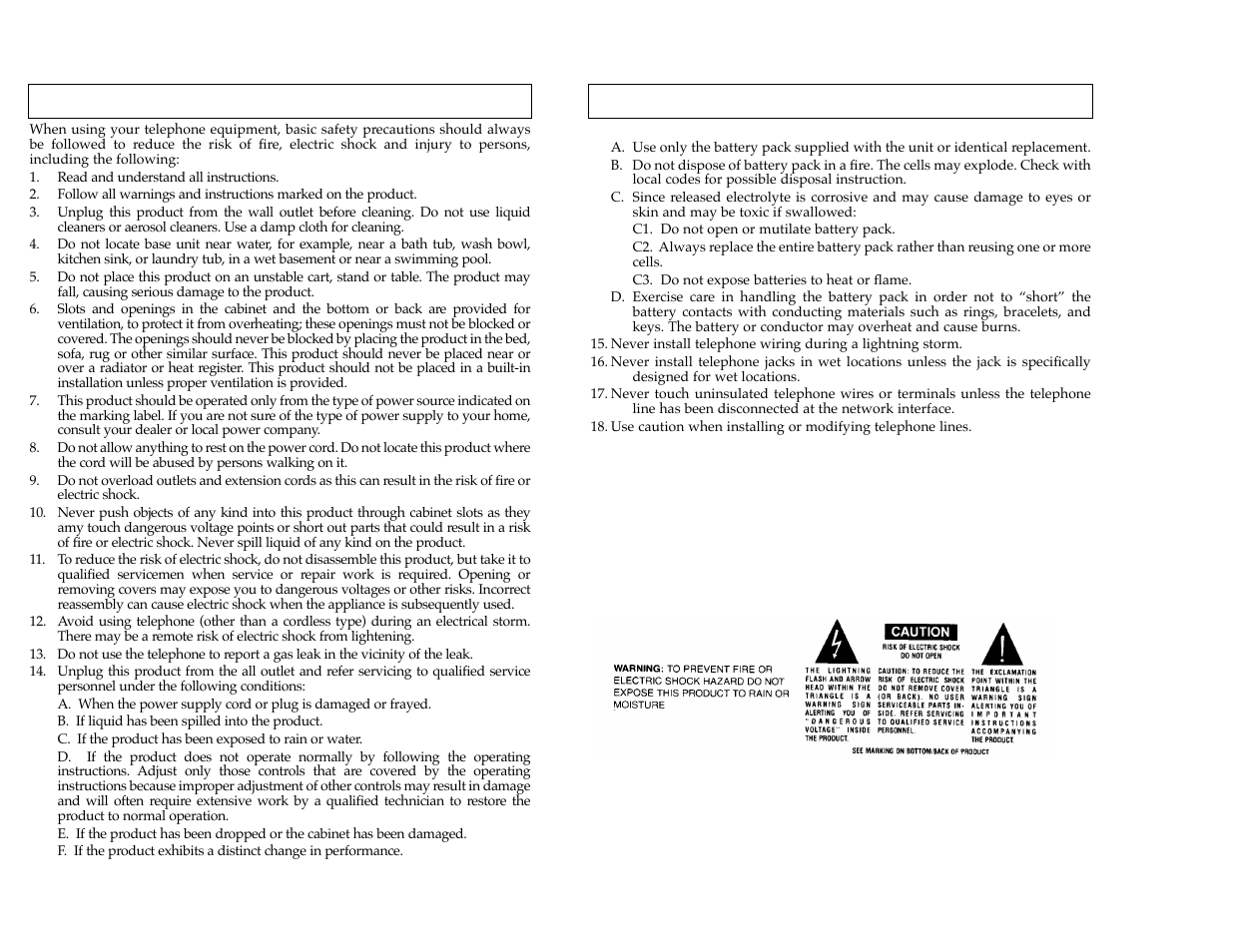 Save these instructions, Important safety instructions (continued), Important safety instructions | Cobra Electronics CP-2525 User Manual | Page 3 / 14