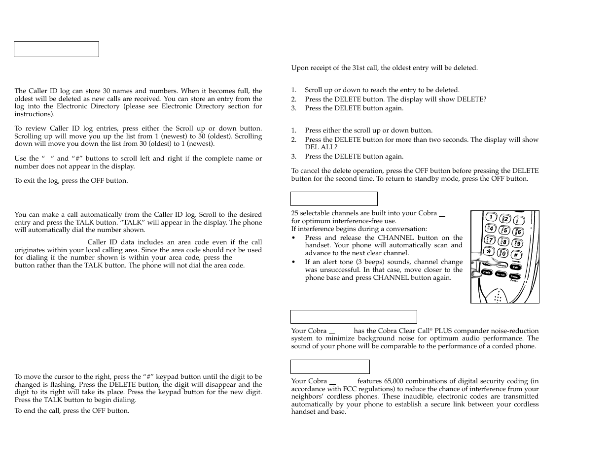 Cobra Electronics CP-2525 User Manual | Page 7 / 14