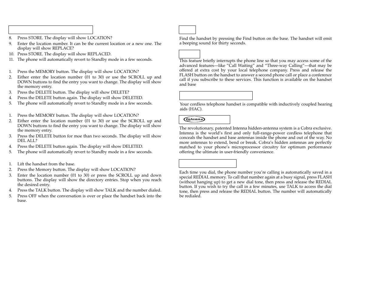 Cobra Electronics CP-2525 User Manual | Page 9 / 14