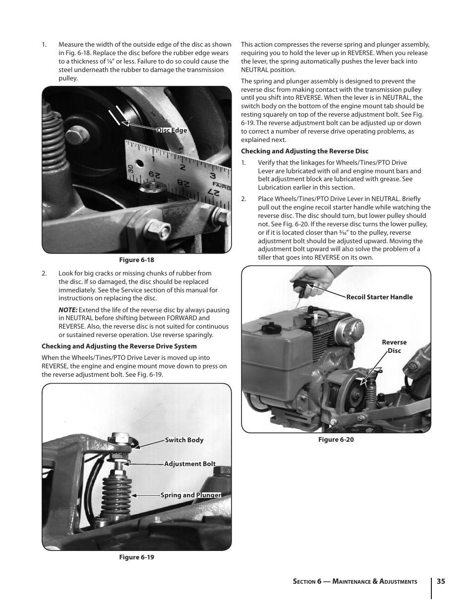 Troy-Bilt Horse User Manual | Page 35 / 44