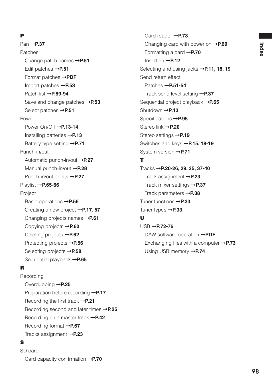 Zoom R16 User Manual | Page 99 / 100