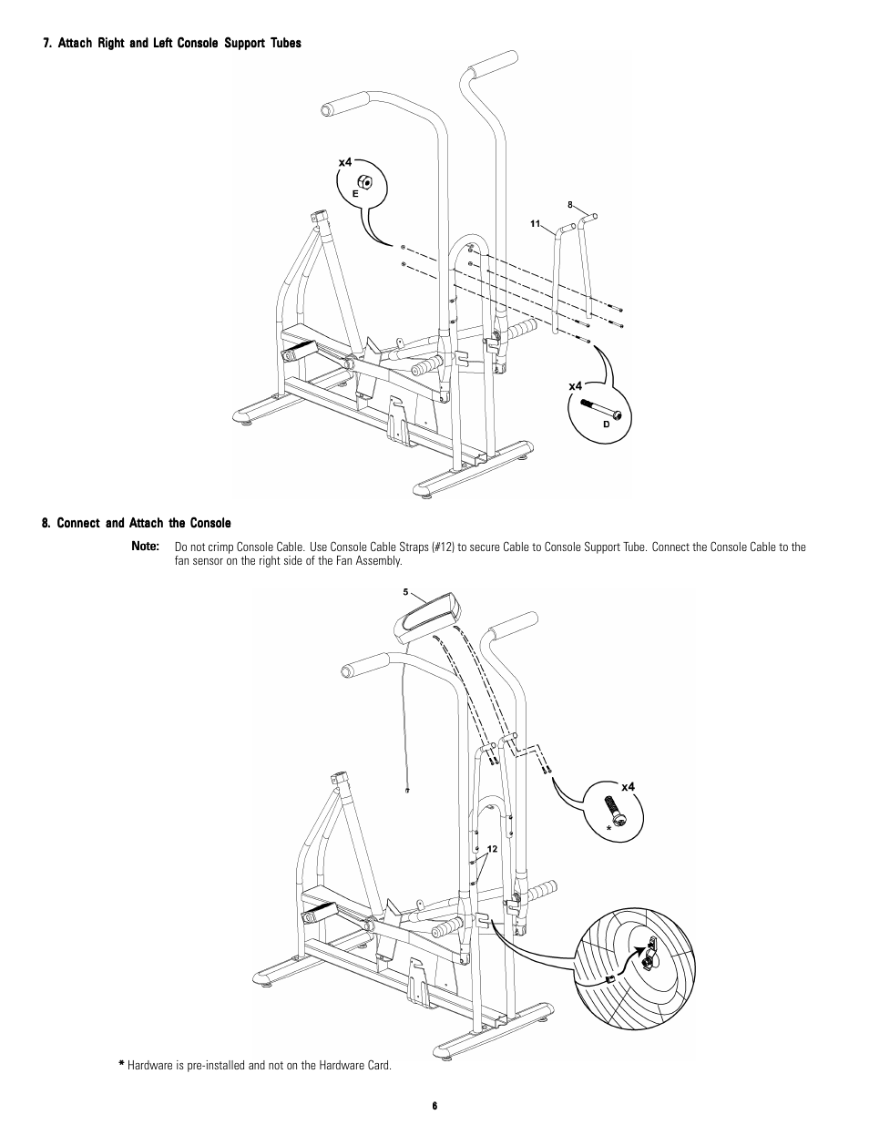 Schwinn Airdyne AD4 User Manual | Page 6 / 8