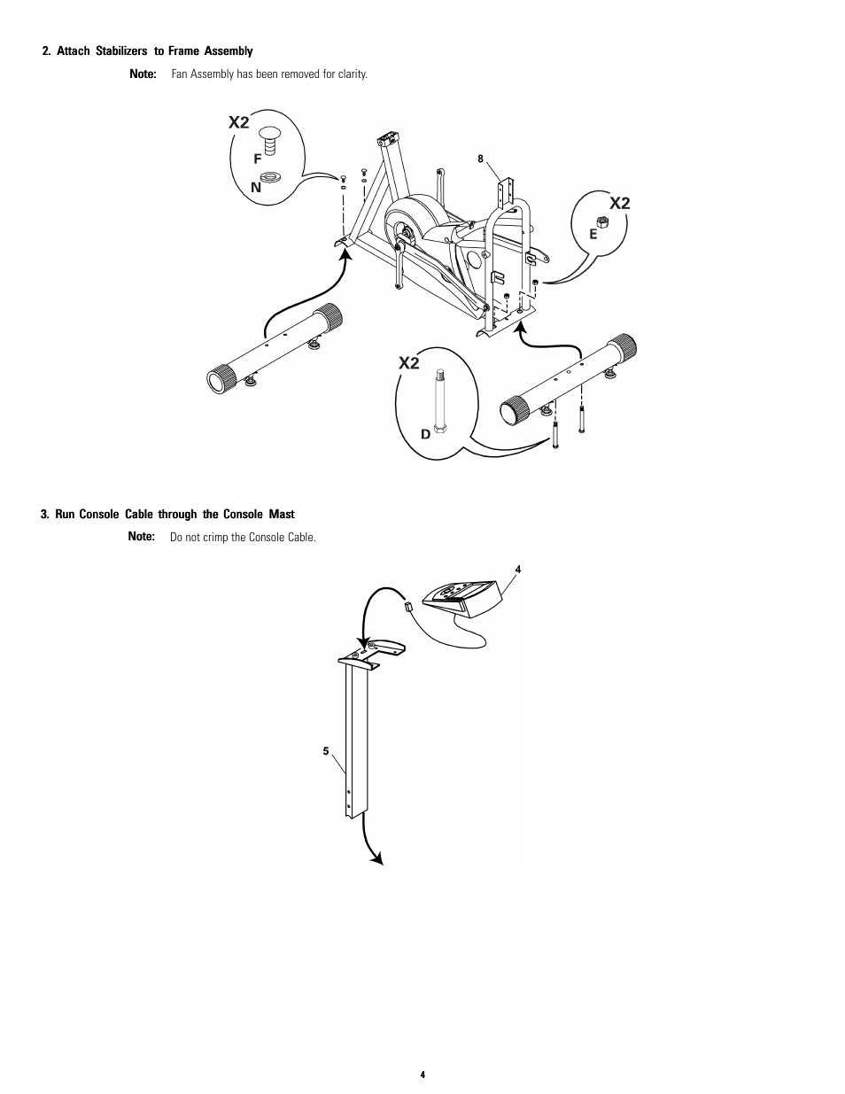 Schwinn EVO Airdyne User Manual | Page 4 / 8