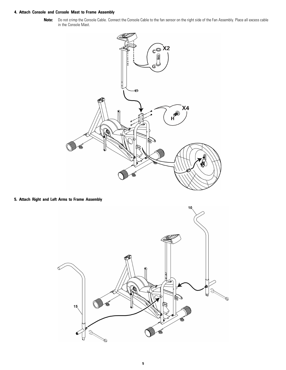Schwinn EVO Airdyne User Manual | Page 5 / 8