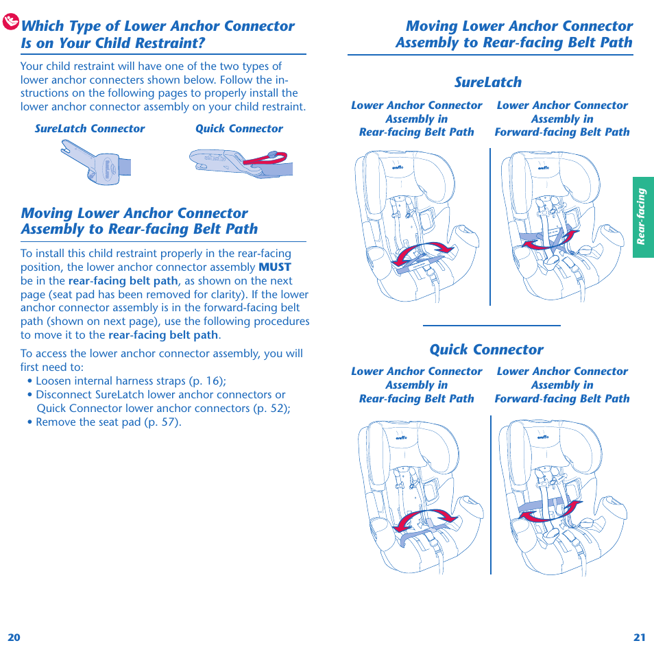 Evenflo Symphony 65 User Manual | Page 12 / 35