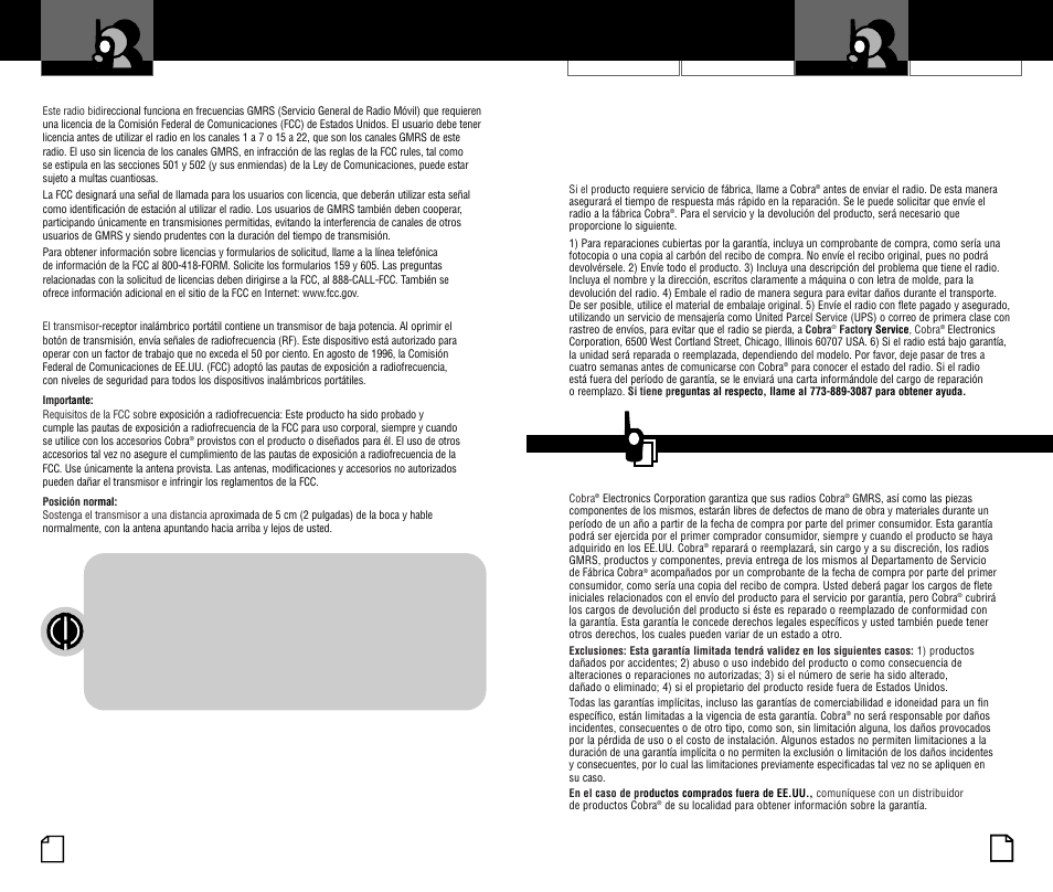Licencias, ayuda y garantía, Garantía limitada de un año, Preguntas sobre el servicio del producto | Cobra Electronics V PR550WX User Manual | Page 23 / 24