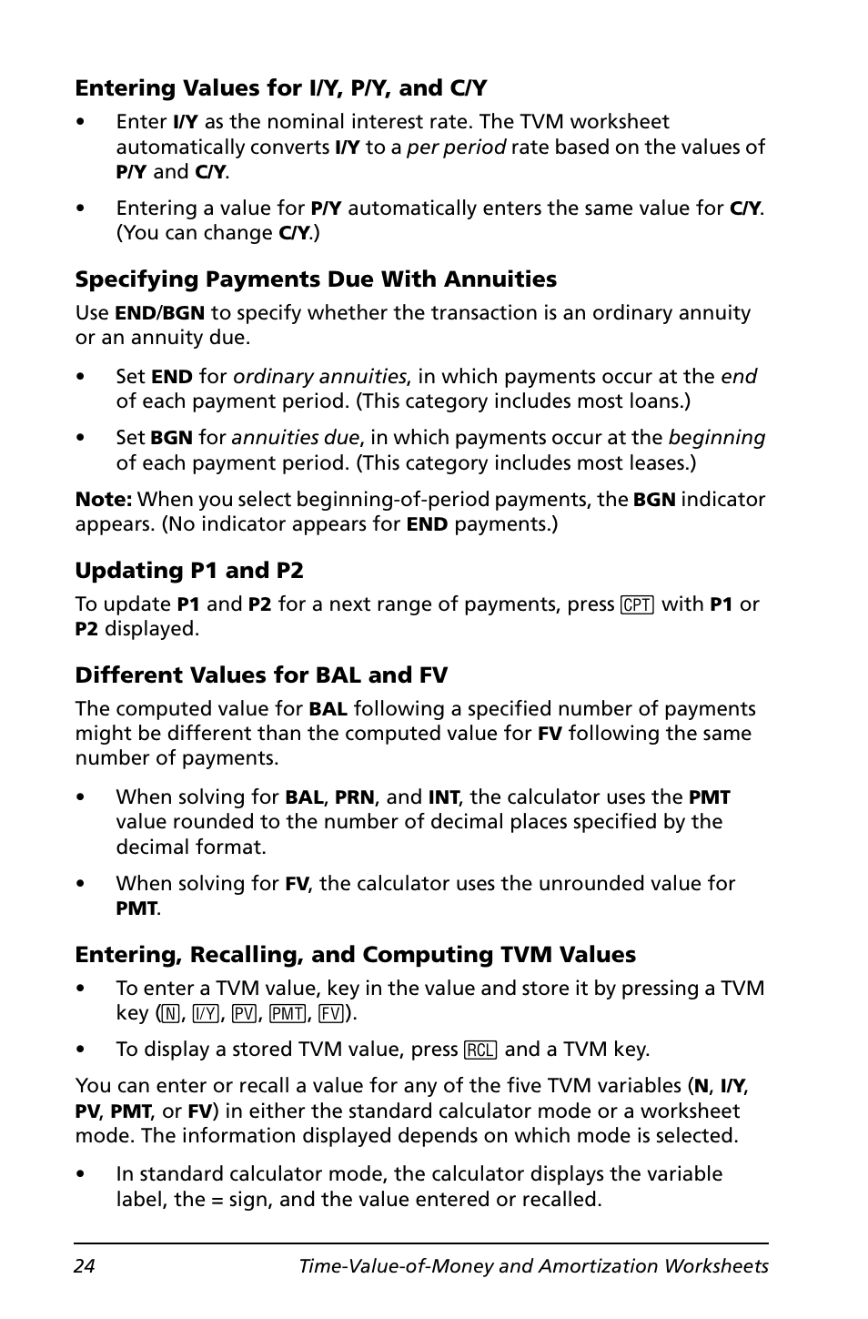 Texas Instruments BA II PLUS User Manual | Page 28 / 114