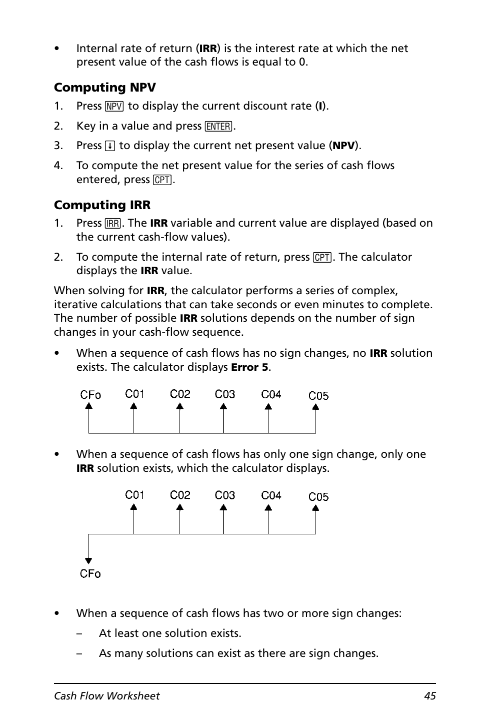 Texas Instruments BA II PLUS User Manual | Page 49 / 114