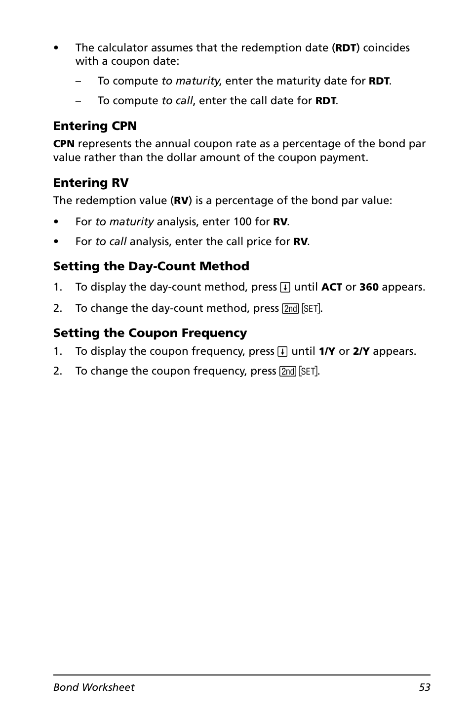 Texas Instruments BA II PLUS User Manual | Page 57 / 114