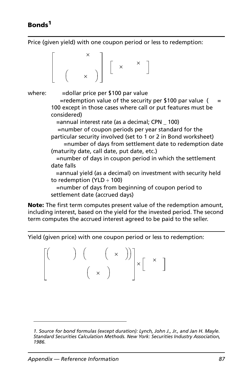 Texas Instruments BA II PLUS User Manual | Page 91 / 114