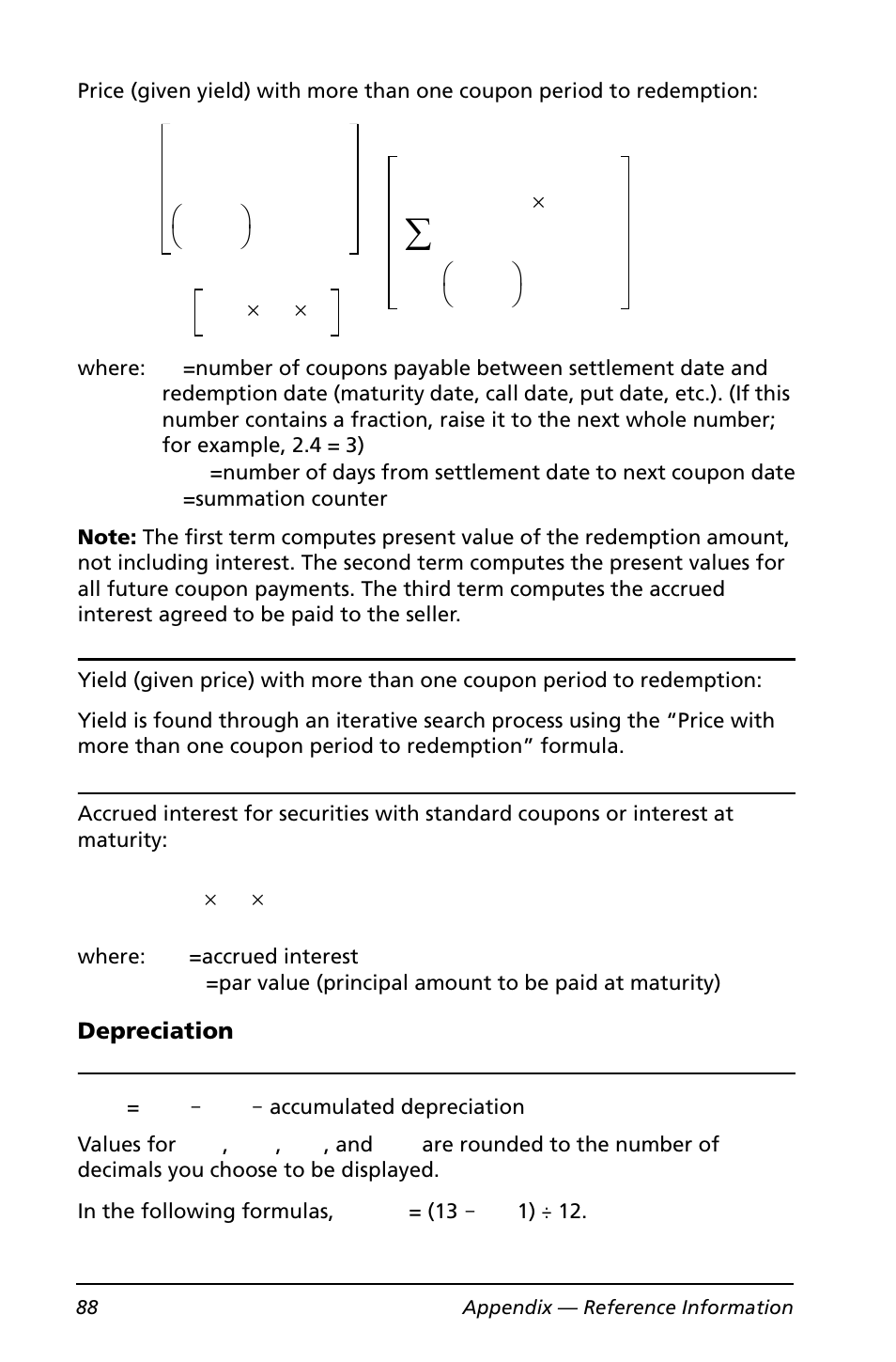 Texas Instruments BA II PLUS User Manual | Page 92 / 114