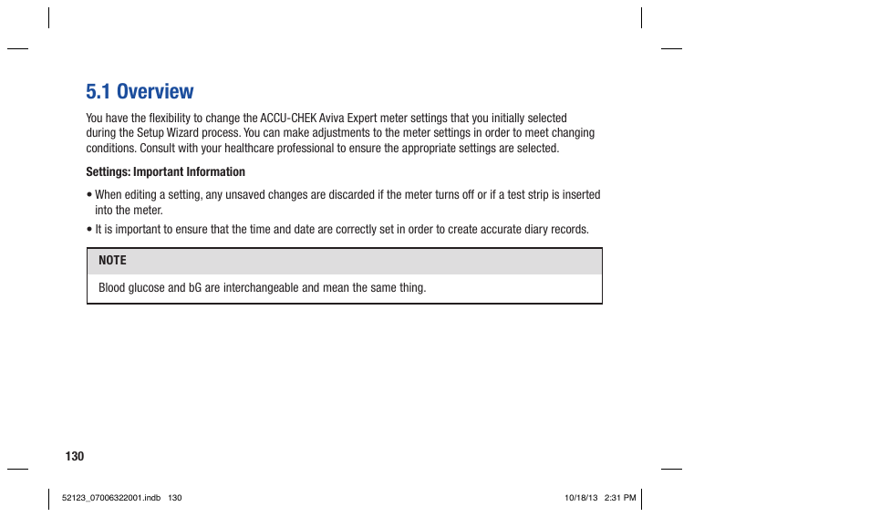 1 overview | Accu-Chek Aviva Expert User Manual | Page 138 / 304