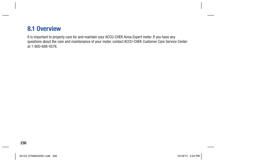 1 overview | Accu-Chek Aviva Expert User Manual | Page 238 / 304