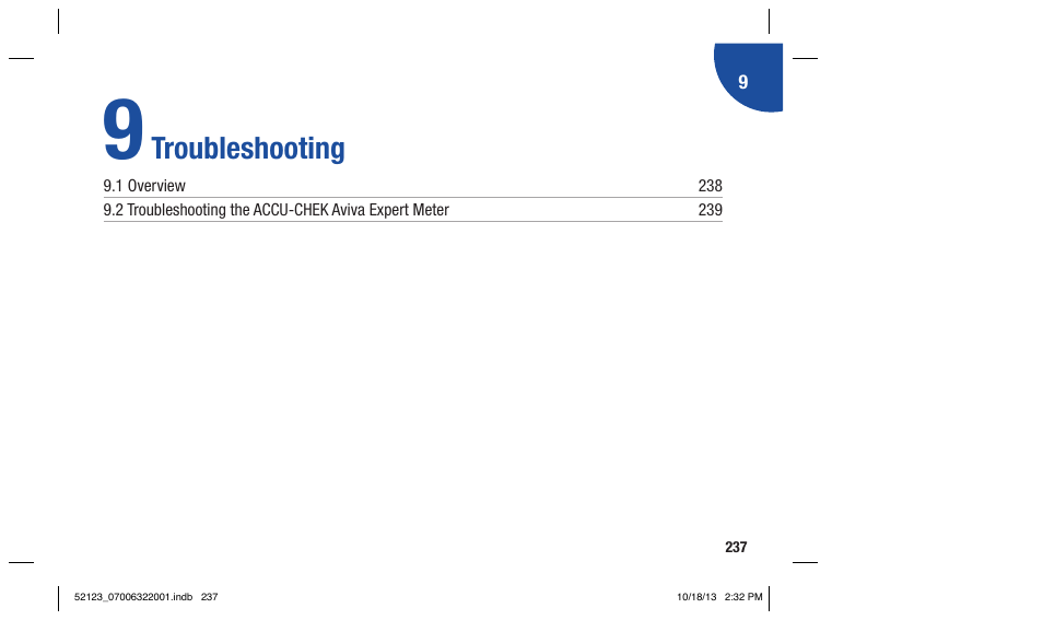 Troubleshooting | Accu-Chek Aviva Expert User Manual | Page 245 / 304