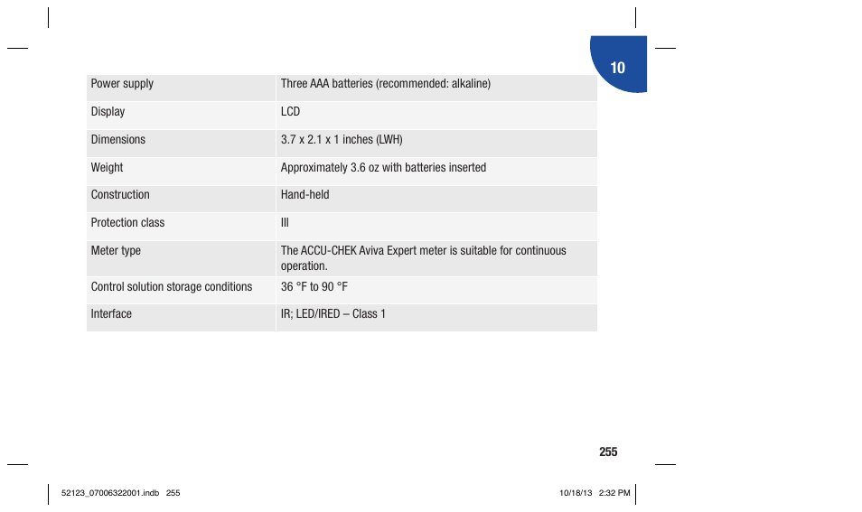 Accu-Chek Aviva Expert User Manual | Page 263 / 304