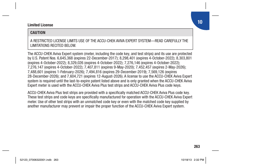 Accu-Chek Aviva Expert User Manual | Page 271 / 304