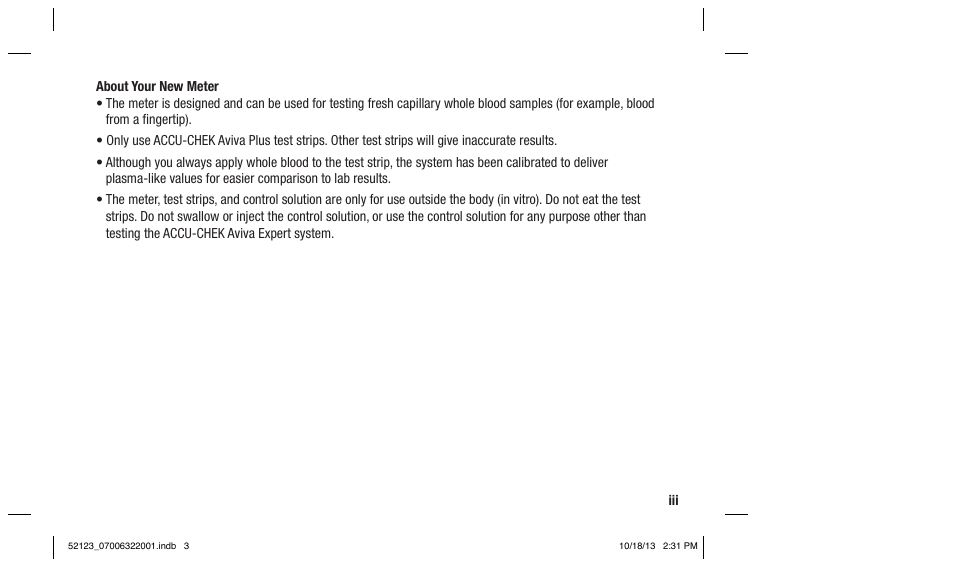 Accu-Chek Aviva Expert User Manual | Page 5 / 304