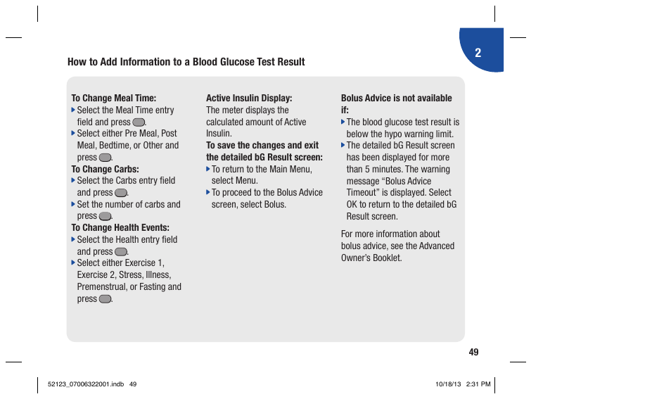 Accu-Chek Aviva Expert User Manual | Page 57 / 304