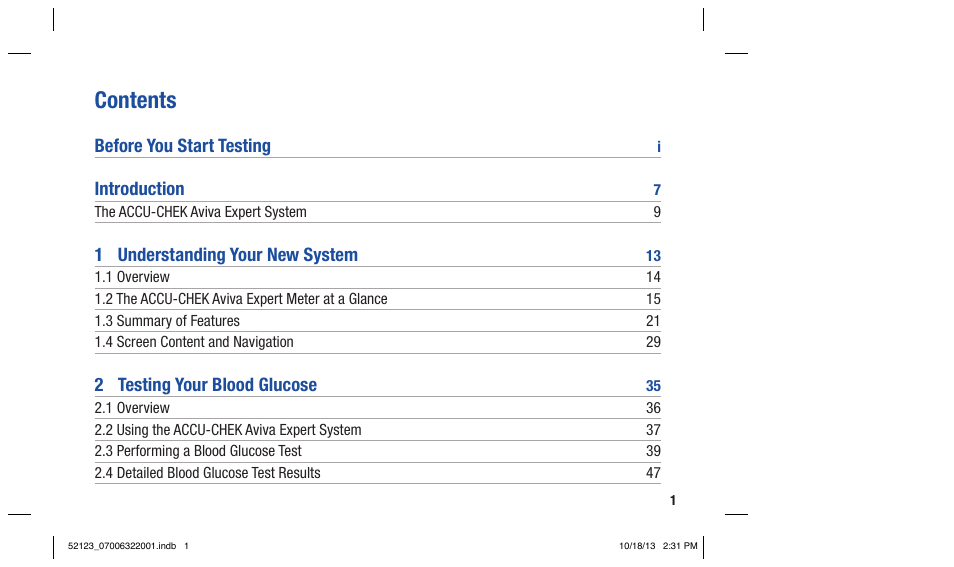 Accu-Chek Aviva Expert User Manual | Page 9 / 304