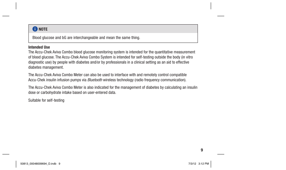 Accu-Chek Aviva Combo User Manual | Page 11 / 282